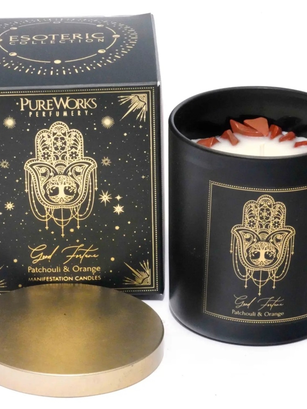 Esoteric Gem Candle - Good Fortune